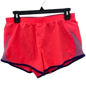 Nike Women’s Dri-fit Running Shorts-Built in panty- Size Medium- Like New-purple